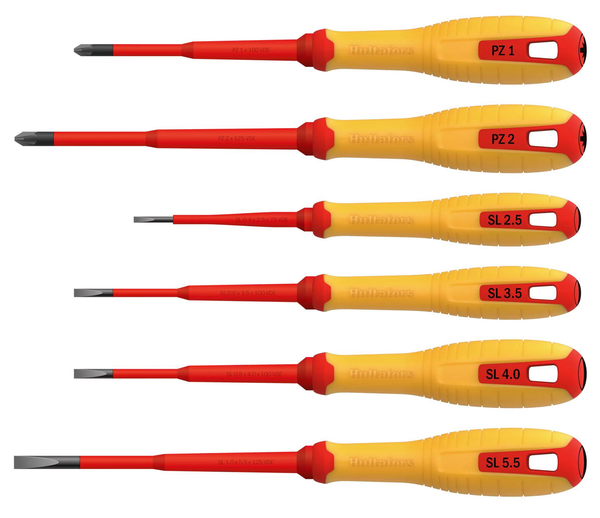 VDE Screwdriver Set PZ & SL