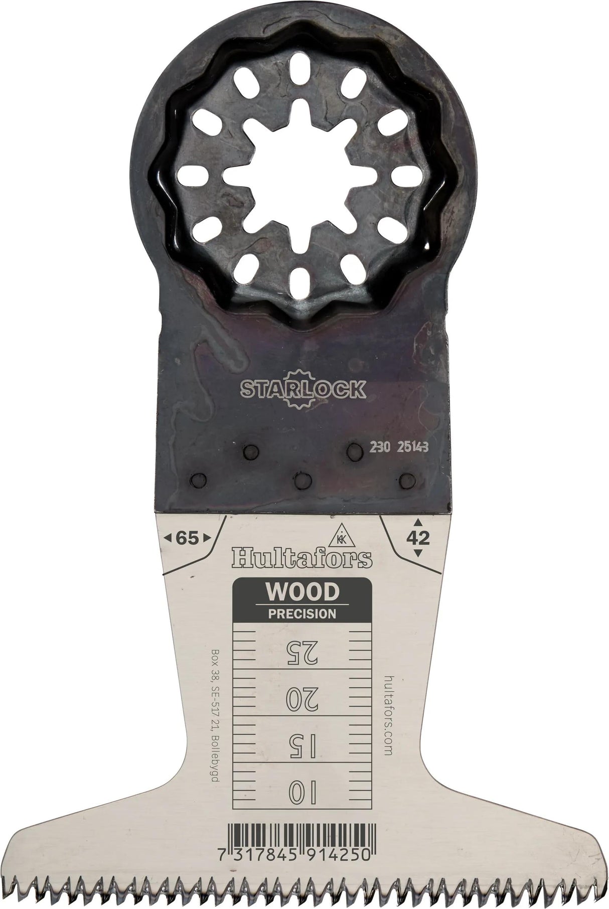 Precision saw blade