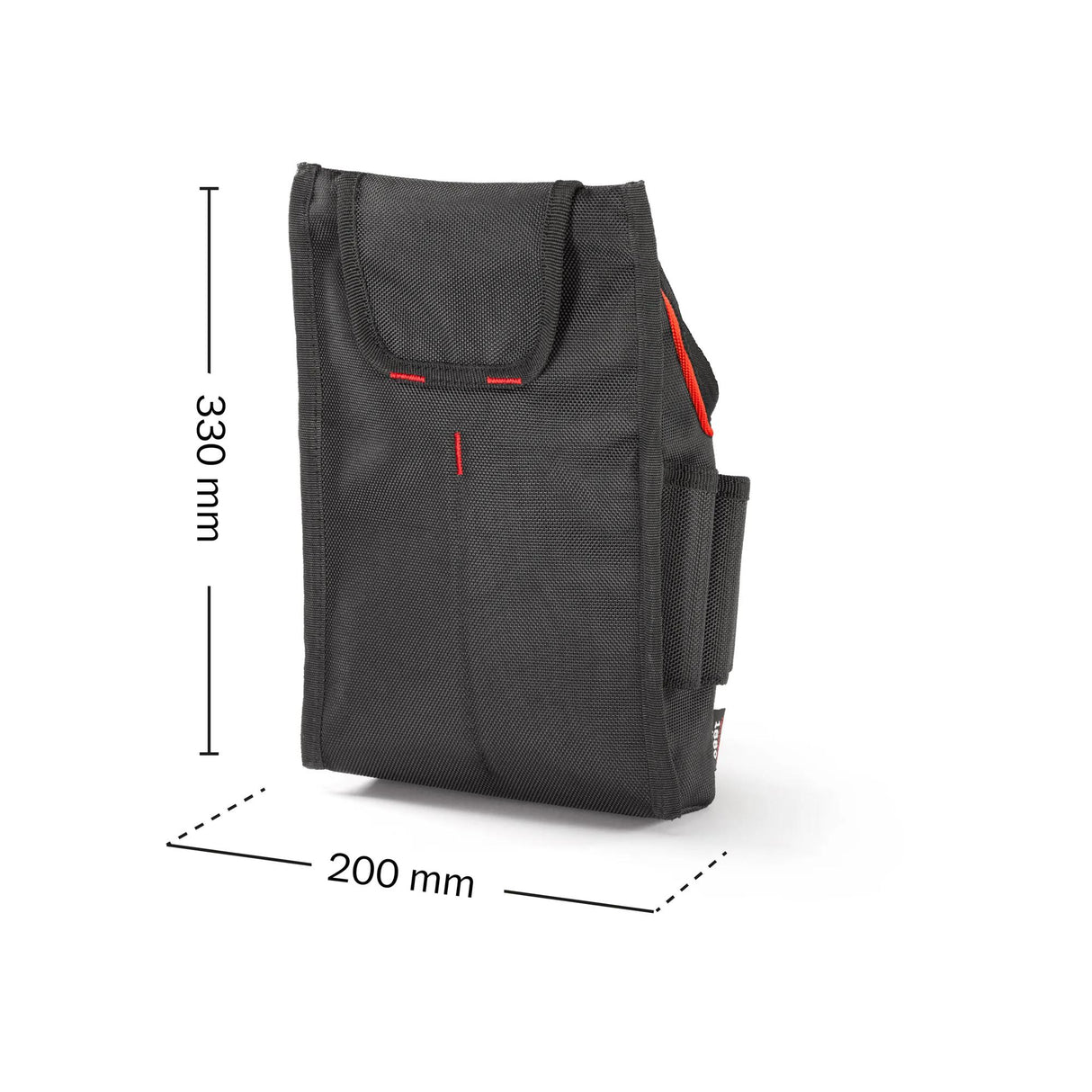 Pochette utilitaire zippée sur le dessus