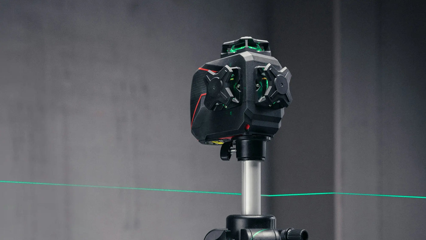 Green precision in 360° with our new Cross-Laser H3x360G