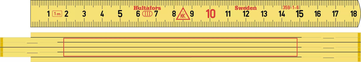 Miara składana z włókna szklanego z personalizowanym nadrukiem —  m